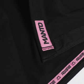 BJJ Gi Manto Rise 2.0 Nero-rosa-Combat Arena