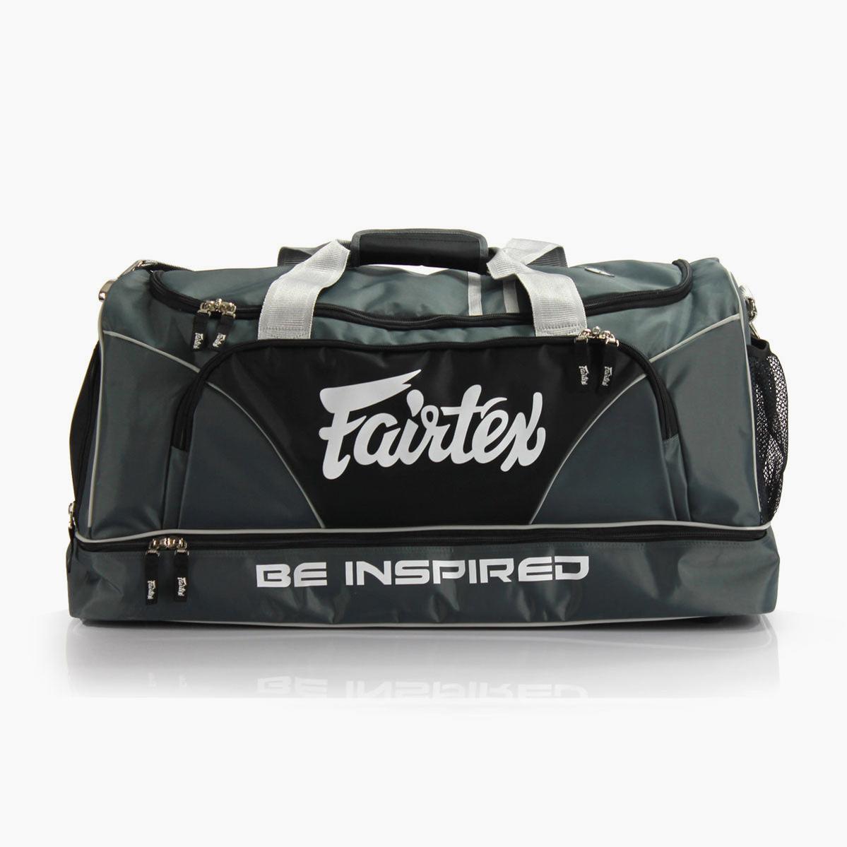 Gym Sporttasche Fairtex BAG2 Grau-Schwarz