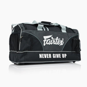 Borsone da palestra Fairtex BAG2 Nero-grigio-Combat Arena