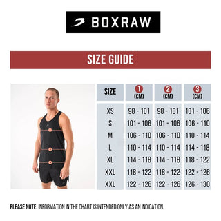 Tanktop Boxraw Sparring Club Schwarz