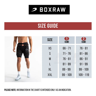 Trainingshorts Boxraw Valdes Schwarz
