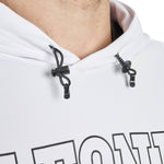 Trainingsanzug-Sweatshirt Leone Iconic mit Kapuze ABX436