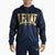 Sweatshirt Leone DNA mit Kapuze ABX721 Blau