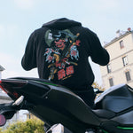 Sweatshirt Manto Kapuzen-Tengu