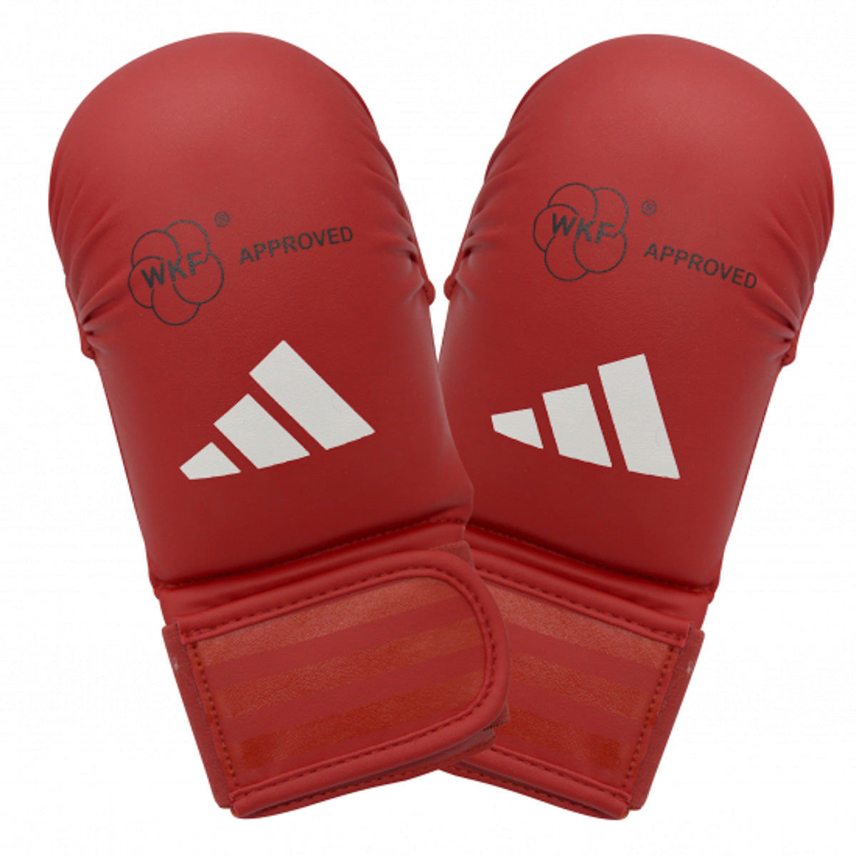 karate handschuhe Karate-Kumite-Handschuhe Adidas Rot und Blau WKF zugelassen ohne Daumen