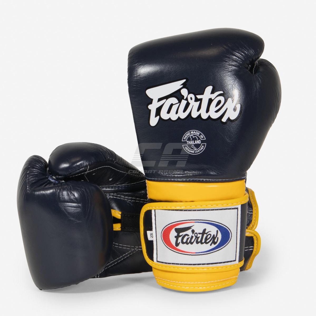 Fairtex Heavy Hitter‘s Boxhandschuh – Mexican Style (BGV9), Rindsleder, High-Impact Schaum – Für Muay Thai, Boxen & Hartes Training