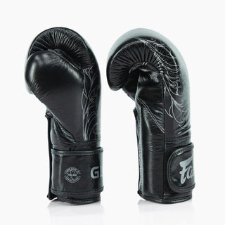 Boxhandschuhe Fairtex x Glory BGVG3 Schwarz-Silber
