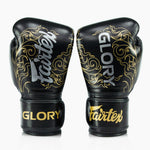 Boxhandschuhe Fairtex x Glory BGVG3 Schwarz-Gold