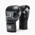 Boxhandschuhe Leone Shock Pro mit Schnürsenkeln GN057L Schwarz