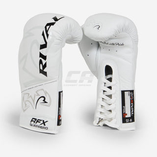 Boxhandschuhe Rival RFX Guerrero Pro Fight SF-H weiß