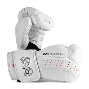 Boxsack-Handschuhe Rival RB10 Intelli-Shock Weiß