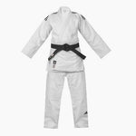 Weißer Judogi Adidas J730 Champion III IJF Slimfit