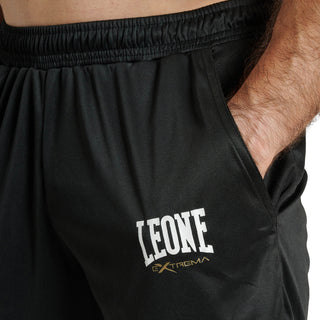 Pantaloncini allenamento Leone Logo ABX121 Nero-Combat Arena
