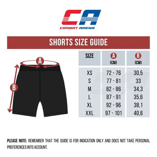 Kick-Thai Shorts Combat Arena Tiger Blaze
