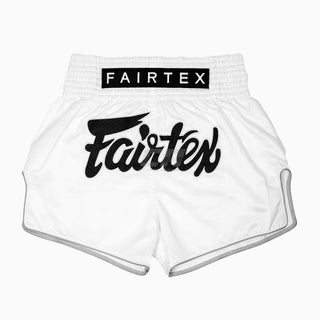 Kick-Thai Shorts Fairtex BS1935B Weißer Sturm