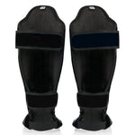 Schienbeinschoner Fairtex Wettbewerb SP5 mit schwarzen Fußstützen