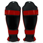 Schienbeinschoner Fairtex Wettbewerb SP5 mit Fußstützen Rot
