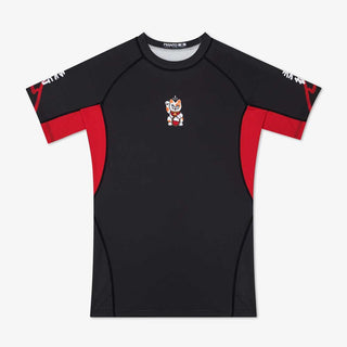 Rashguard Manto Lucky Cat maniche corte-Combat Arena