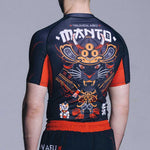 Rashguard Manto Lucky Cat maniche corte-Combat Arena