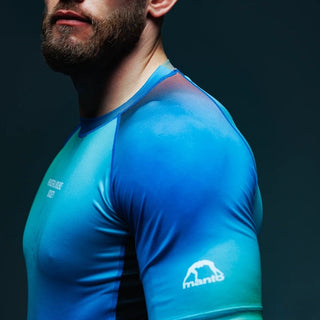 Rashguard Manto Society Kurzarm Gradient