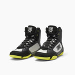 Scarpe da Boxe Leone 1947 Premium CL110 Nero-lime-Combat Arena