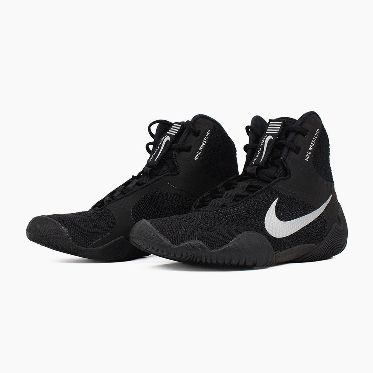 Ringerschuhe-Wrestling Nike Tawa Schwarz-Weiß - Main Image