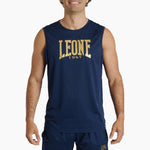 Weste Leone DNA Logo ABX705 Blau