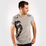 T-shirt aus Baumwolle Venum Giant Grau-Schwarz