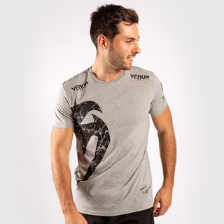 T-shirt aus Baumwolle Venum Giant Grau-Schwarz