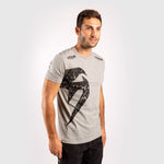 T-shirt aus Baumwolle Venum Giant Grau-Schwarz