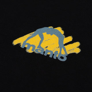 T-shirt Manto Schwarzer Kämpfer