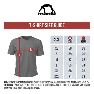 T-shirt oversize Manto Treasure Zone Schwarz