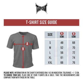 T-shirt Tapout Creston Sand