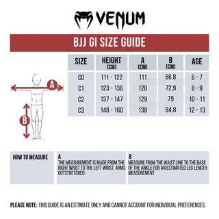 BJJ Gi Venum Contender Kind