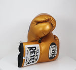 Boxhandschuhe Cleto Reyes Professionelle CB2 Gold mit Schnürsenkeln