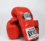 Boxhandschuhe Cleto Reyes Professionell CB2 Orange mit Schnürsenkeln