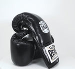 Boxhandschuhe Cleto Reyes Professionelle CB2 Schwarz mit Schnürsenkeln