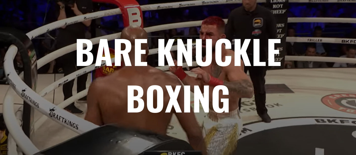 Bare Knuckle Boxing Die rohe Faszination des Boxens mit bloßen Fäuste Combat Arena