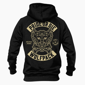 Felpa Pride or Die Wolfpack-Combat Arena