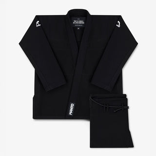 BJJ Gi Manto Base 3.0 Nero-bianco-Combat Arena