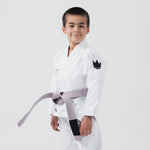 BJJ Gi Kind Kingz Kore V2 IBJJF Weiß 