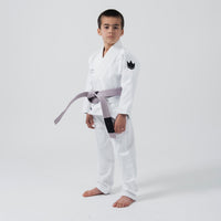 BJJ Gi Kind Kingz Kore V2 IBJJF Weiß 