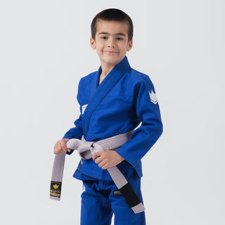 BJJ Gi Kind Kingz Kore V2 IBJJF Blau 