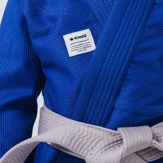 BJJ Gi Kind Kingz Kore V2 IBJJF Blau 