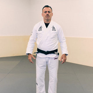 BJJ Gi Manto Hunde Weiß 
