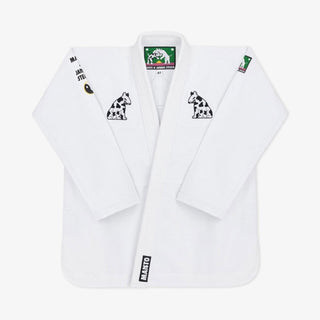 BJJ Gi Manto Hunde Weiß 