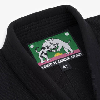 BJJ Gi Manto Hunde Nero 