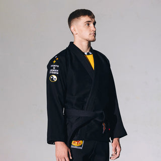 BJJ Gi Manto Tiger's Tail Schwarz 