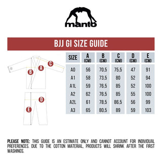 BJJ Gi Manto Society weiß