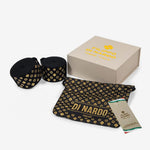 Boxbandagen Di Nardo 5 m Schwarz-Gold 